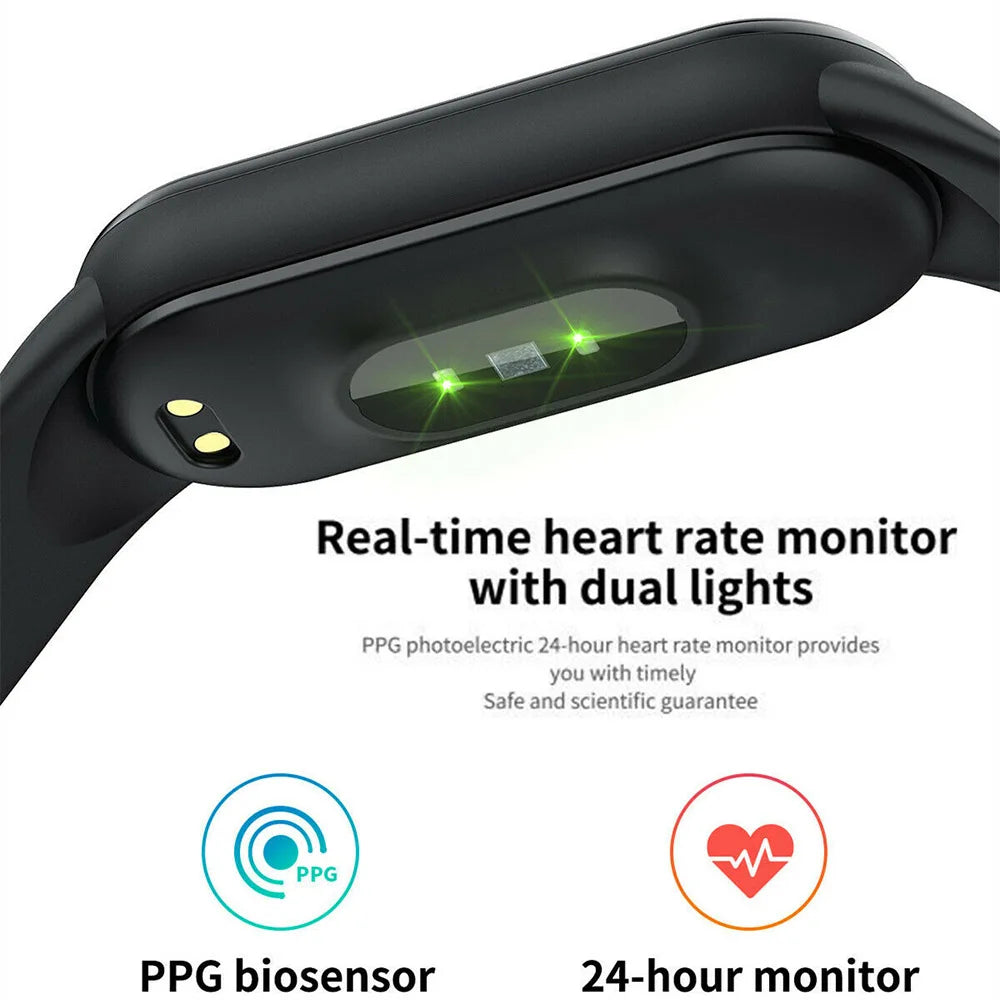 M5 Smart Band Waterproof Sport Watches Smart Watch Men Woman Blood Pressure Heart Rate Monitor Fitness Bracelet For Android IOS