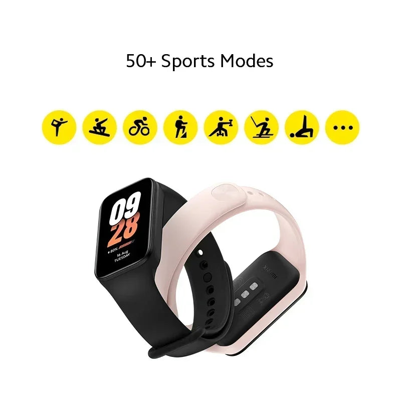 [World Premiere] Xiaomi Smart Band 8 active Global Version 1.47'' Advanced Sleep Fitness Tracking 50+ Sport Modes 14Days Battery