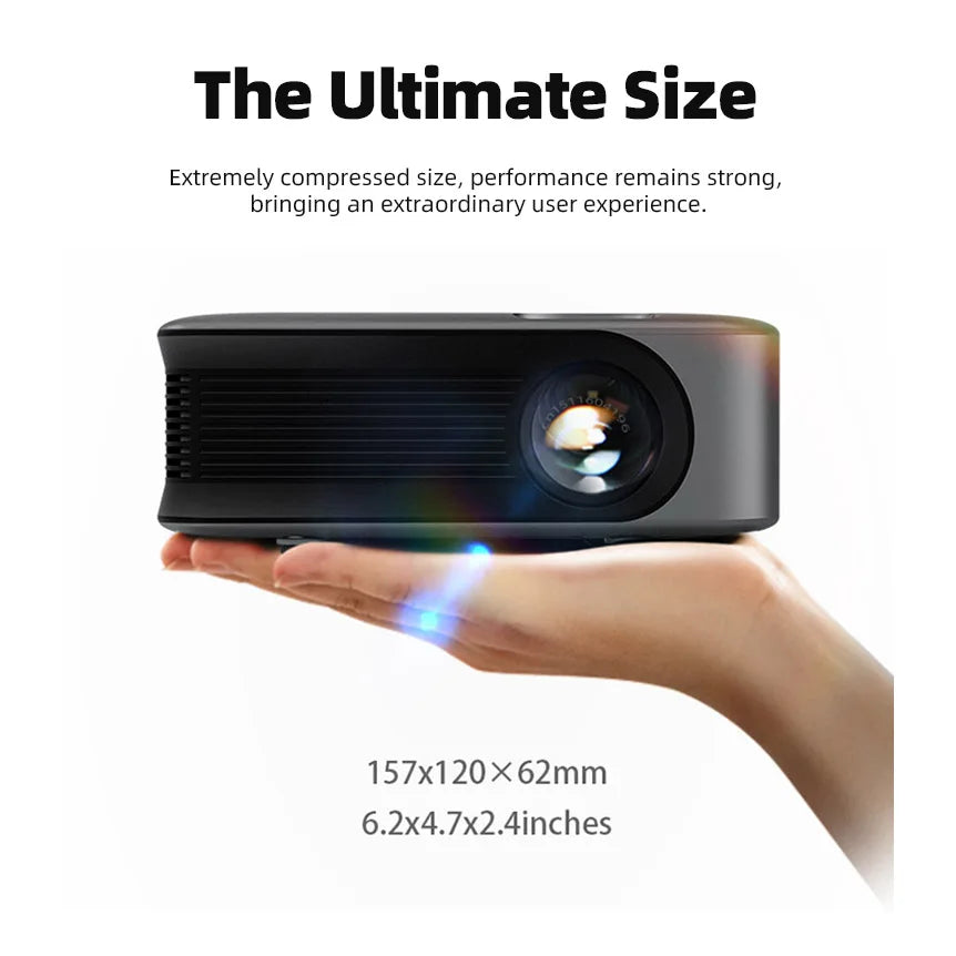 MINI Projector Portable AUN A30 Home Cinema LED Videoprojector 3D Game Theater Beamer Smart TV BOX for 4K 1080P Via HD Port